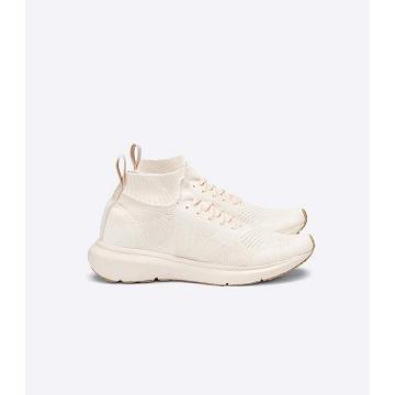 White Women's Veja V-KNIT VEJA X RICK OWENS MID Running Shoes | AU 408XYU